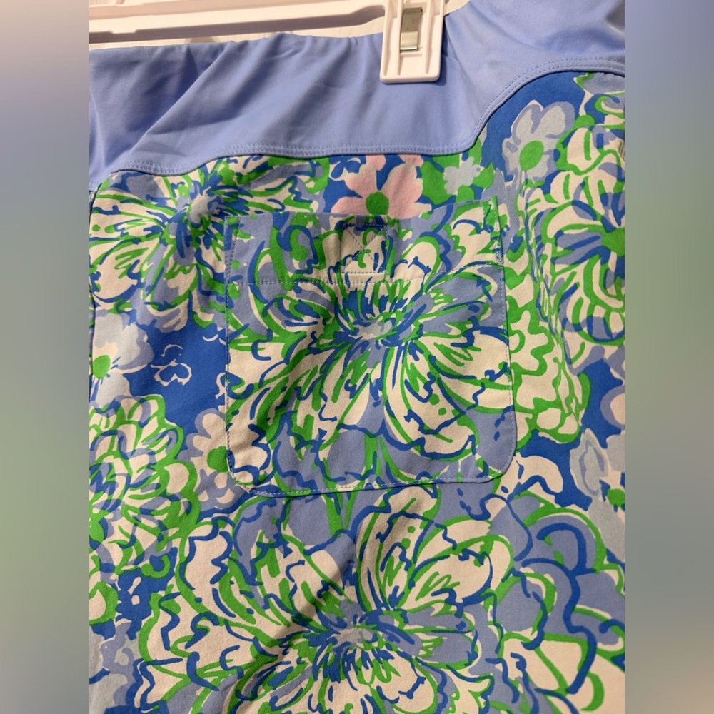 Lilly Pulitzer Luxletic Athletic Shorts Sz XL - Picture 5 of 6